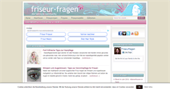 Desktop Screenshot of friseur-fragen.de